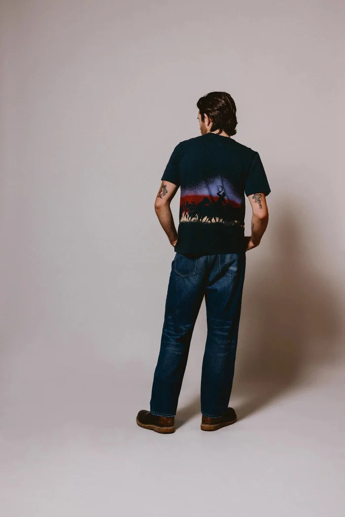 One of These Days - Driftin' Away Shirt Washed Black - Kalifornia Jean Bar
