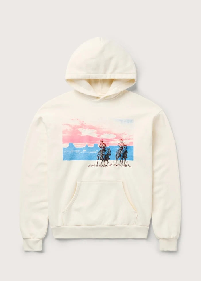 One of These Days - Drifting A Blue Hoodie in Bone - Kalifornia Jean Bar