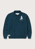 One of These Days - Running Horse Navy Quarter Zip - Kalifornia Jean Bar