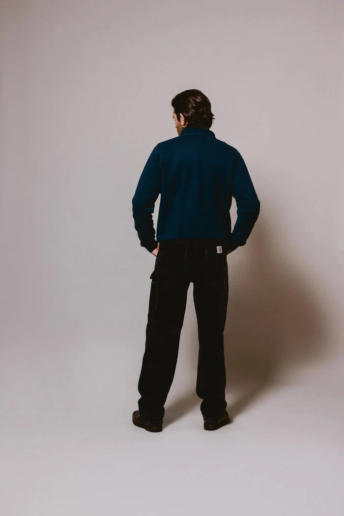 One of These Days - Running Horse Navy Quarter Zip - Kalifornia Jean Bar