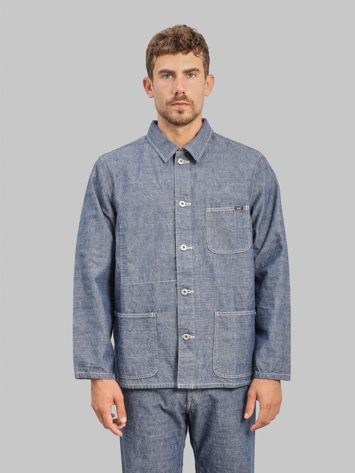 ONI Denim 03500-HCSV "Selvedge Chambray" 8oz Coverall