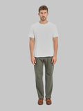 ONI Denim 200-8GG "Beta Chambray Green Gray" 8oz Wide Straight Jeans - Redcast Heritage Co.