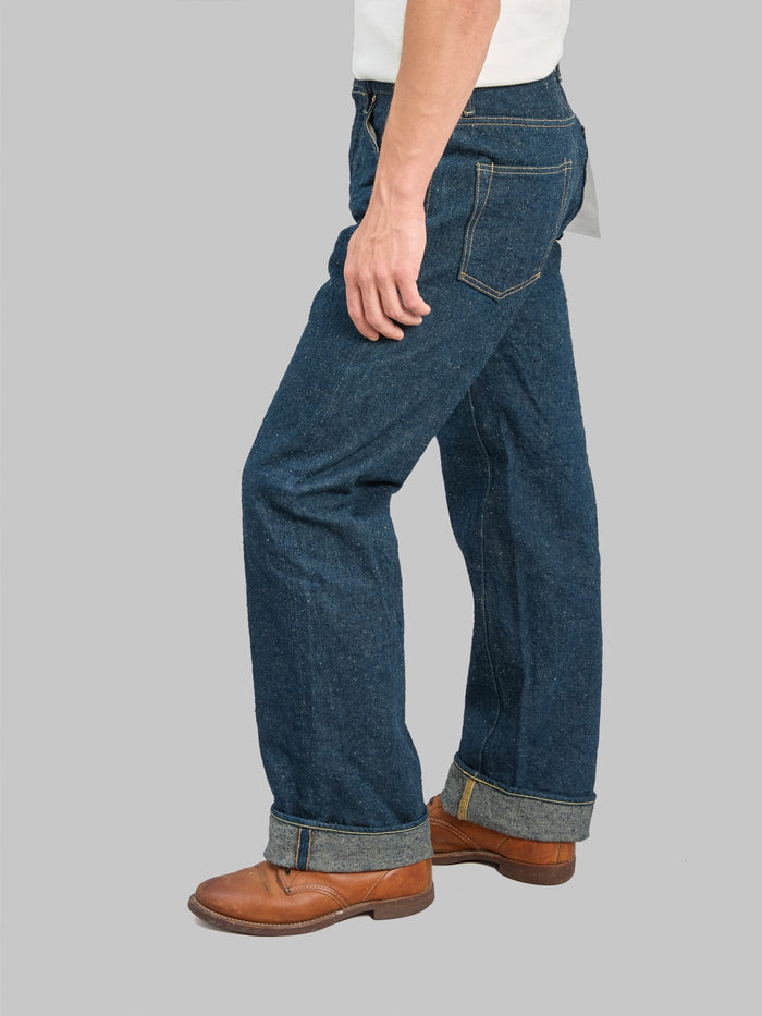 ONI Denim 200CCD GOLV 15oz Wide Straight Jeans fitting