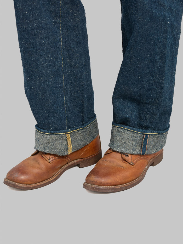 ONI Denim 200CCD GOLV 15oz Wide Straight Jeans hemming