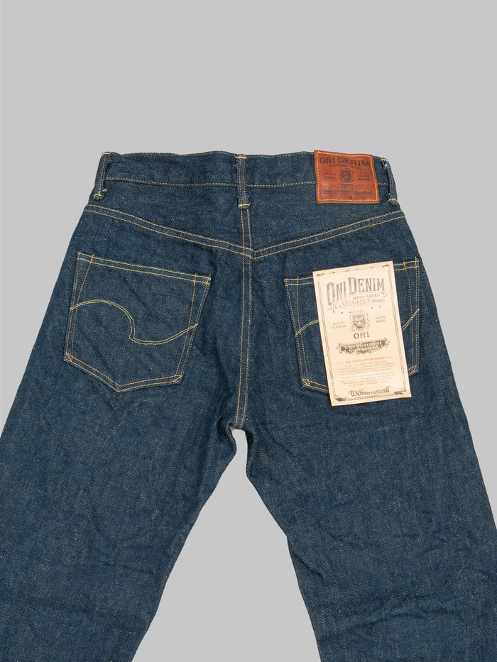ONI Denim 200ZR KAB Secret Denim 20oz Wide Straight Jeans back