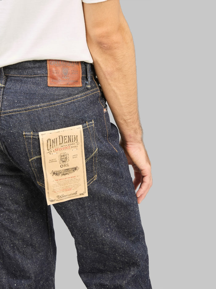 ONI Denim 266 NEP  Relax Straight Jeans back pocket