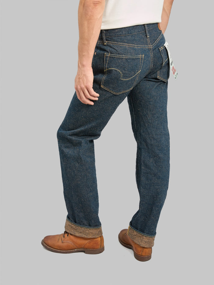ONI Denim 288CCD-MOCA "Crushed Concrete Denim Moca Weft" 15oz Regular Straight Jeans - Redcast Heritage Co.