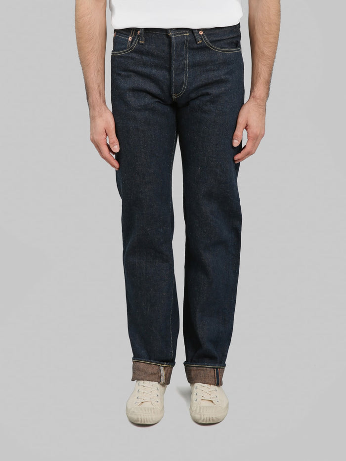 ONI Denim 288ZRLBR Secret Denim Brown Weft Straight Jeans front