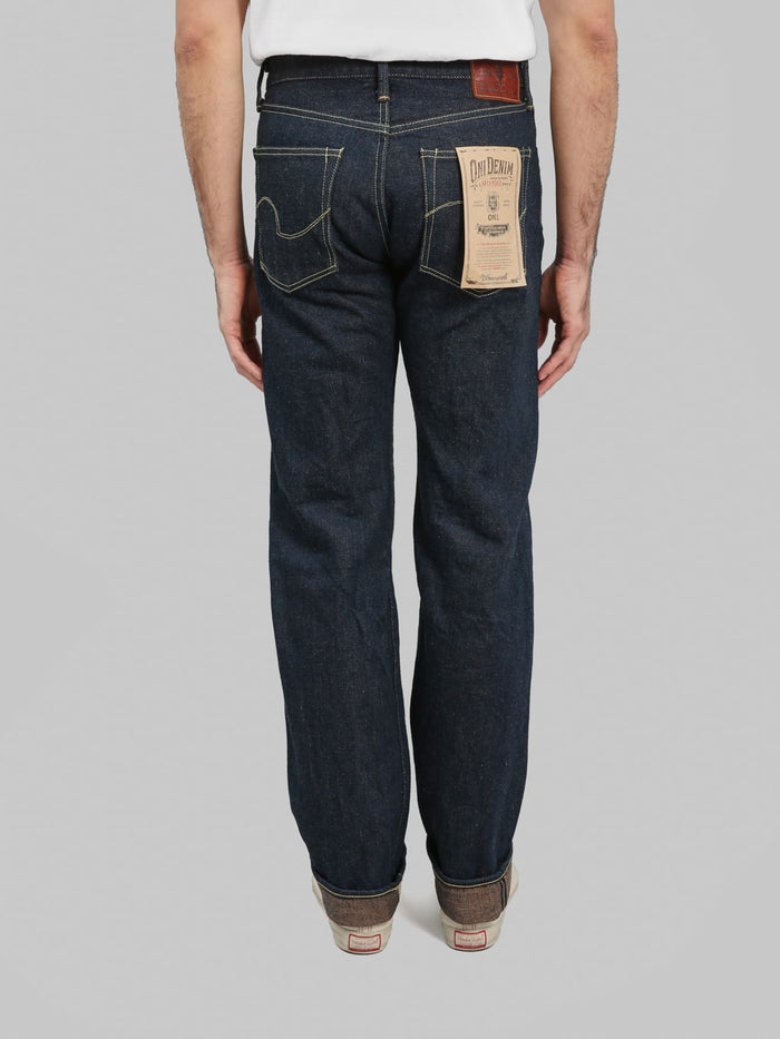 ONI Denim 288ZRLBR Secret Denim Brown Weft Straight Jeans back rise