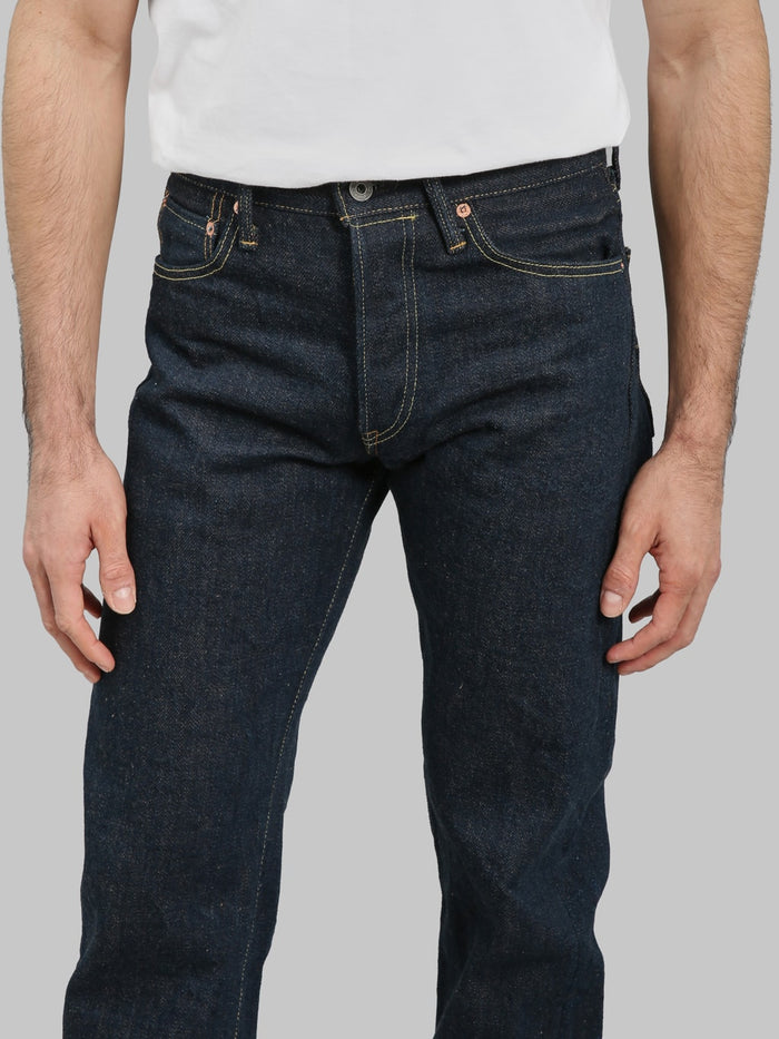 ONI Denim 288ZRLBR Secret Denim Brown Weft Straight Jeans inseam