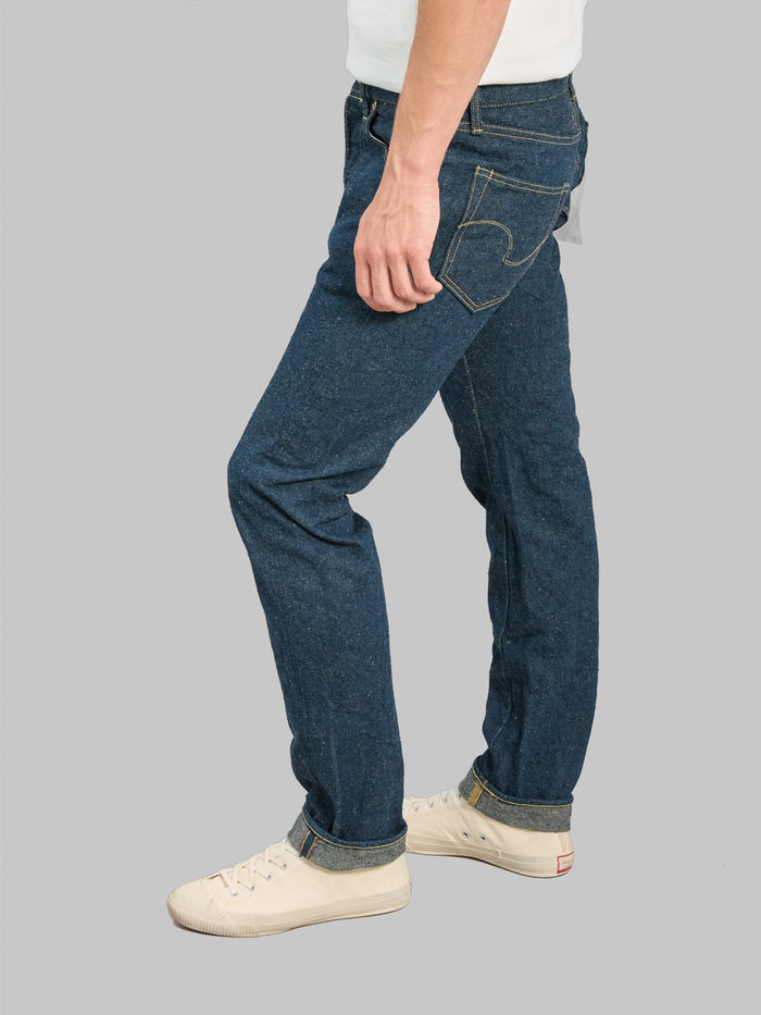 ONI Denim 622CCD-GOLV  "Crushed Concrete Denim Grayish Olive Weft" 15oz Relaxed Tapered Jeans - Redcast Heritage Co.