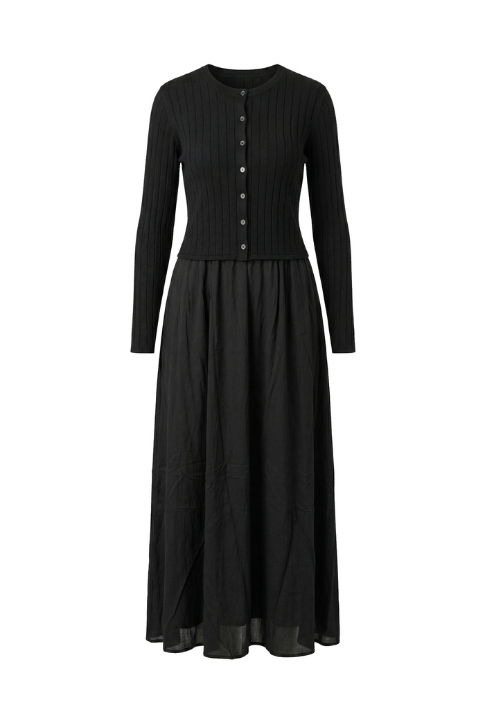 Ord Couture DNO26899 Knit Cardigan Maxi
