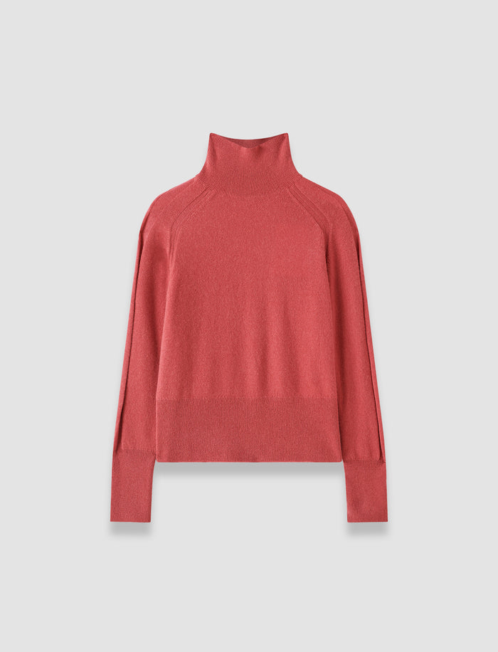 Oxna Light Pure Cashmere High Neck Jumper