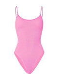 One-Piece Hunza G Pamela Thin Straps One Piece Bubblegum O/S / Bubblegum Apoella