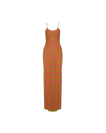 PARADISO MAXI DRESS GRAPEFRUIT GRASS