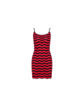 PARADISO MINI DRESS NAVY STRAWBERRY