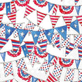 Patriot Pennant Cocktail napkins