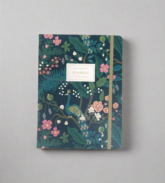 Peacock Journal with Pen