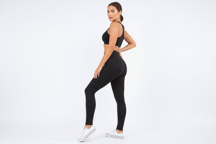 Perfect Fit Active Leggings (Black) image 0