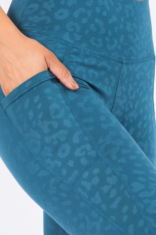 Perfect Fit Active Leggings (Teal) image 2