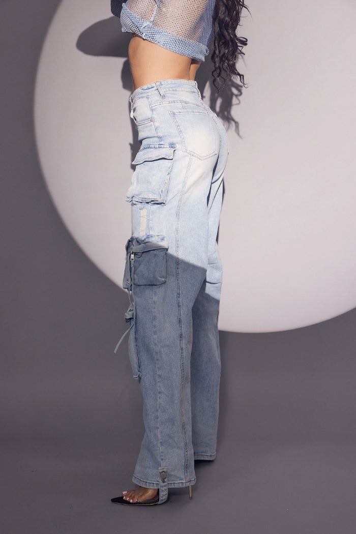 Perfect Fit Stretch Cargo Jeans image 6