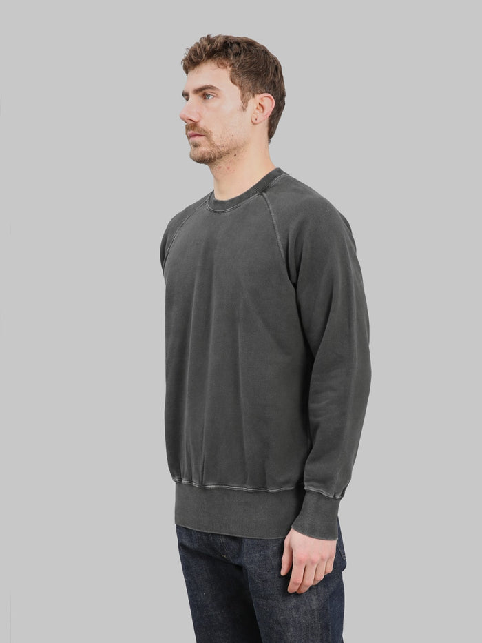 Pherrows 25W PRS P Raglan Sweatshirt Fade Black side