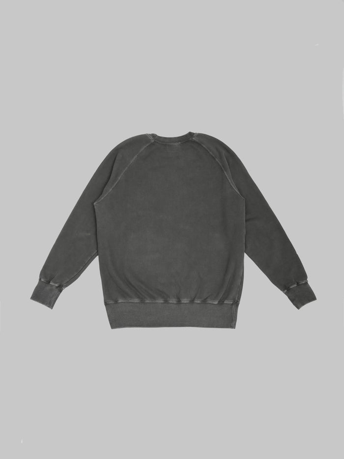 Pherrows 25W PRS P Raglan Sweatshirt Fade Black back
