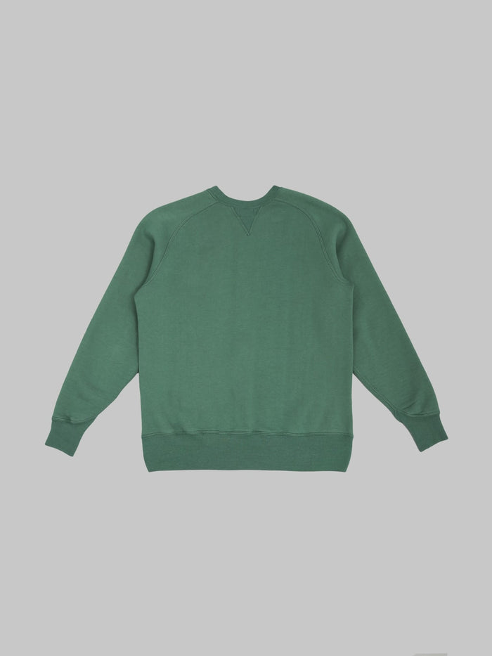 Pherrows 25W PVSF Raglan Sweatshirt Green back