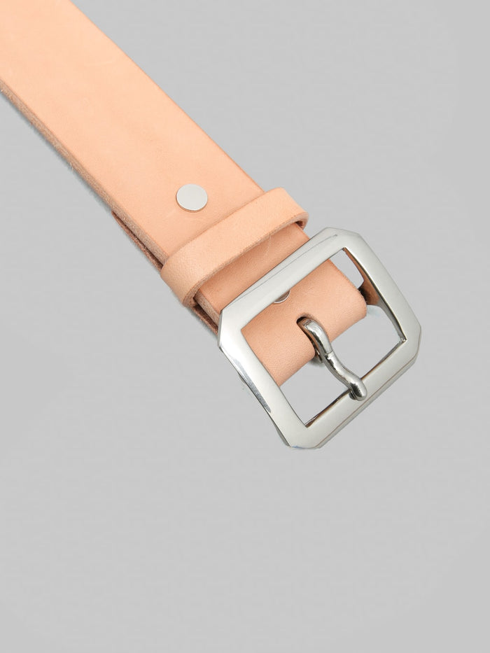 Pherrows PLB1B Belt Natural buckle