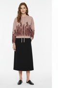 Pierre Balmingo 84H Tie Neck Print Sweatshirt