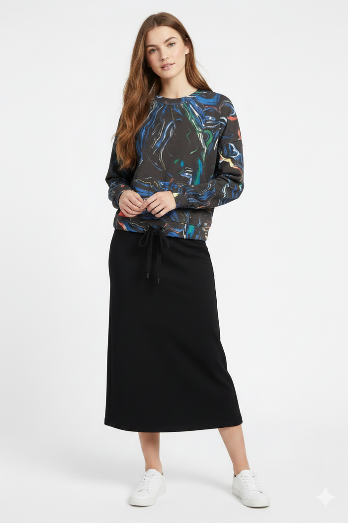 Pierre Balmingo 89H  Swirl Sweatshirt
