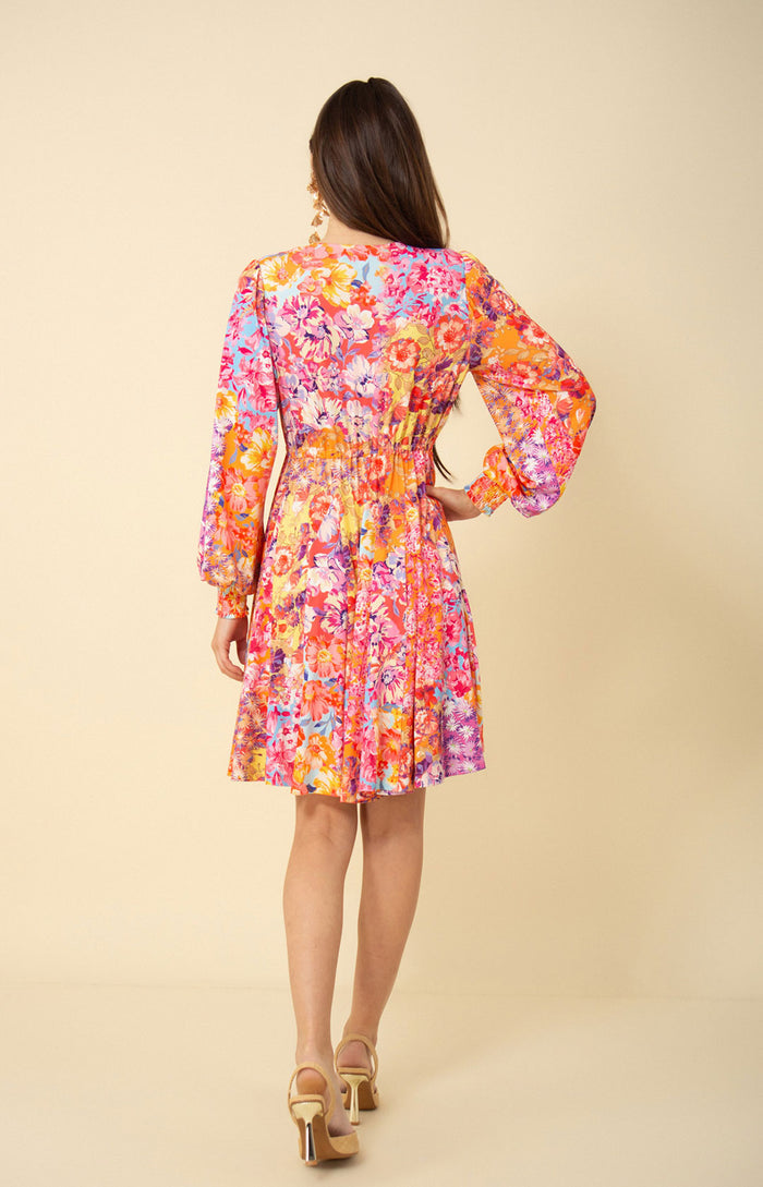Piper Jersey Dress, color_coral