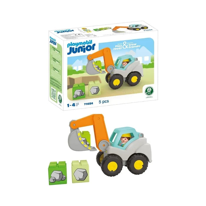 Playmobil Junior 71684 Shovel Excavator - ebebek - Black Friday