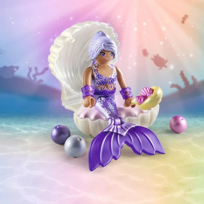Playmobil Princess Magic 71502 Mermaid with Pearl Seashell - ebebek - Black Friday