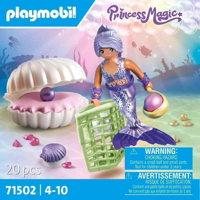 Playmobil Princess Magic 71502 Mermaid with Pearl Seashell - ebebek - Black Friday