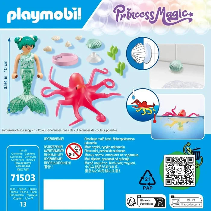 Playmobil Princess Magic 71503 Mermaid with Octopus - ebebek - Black Friday