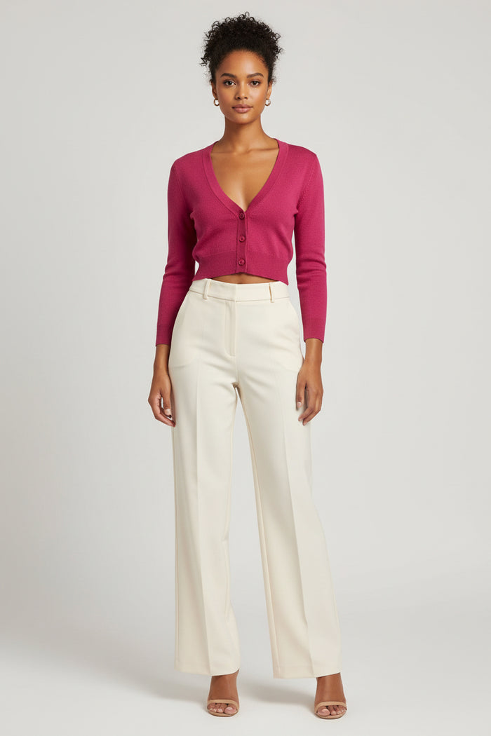 Plus Crop Cardigan image 1