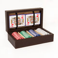 Brouk & Co Poker Set | Chocolate Brown