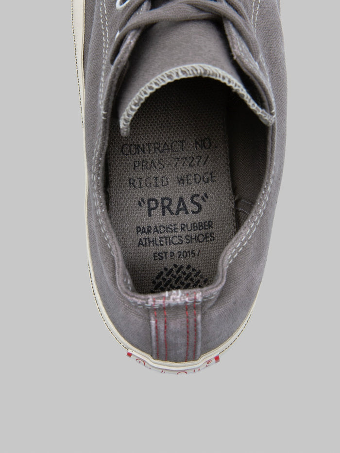 Pras Shellcap Low Iro Sneakers Grey Off White interior