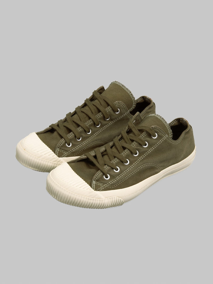 Pras Shellcap Low Iro Sneakers Khaki Off White vulcanized