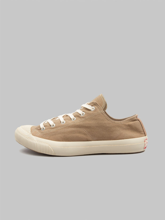 Pras Shellcap Low Iro Sneakers Sand Beige/Off White - Redcast Heritage Co.