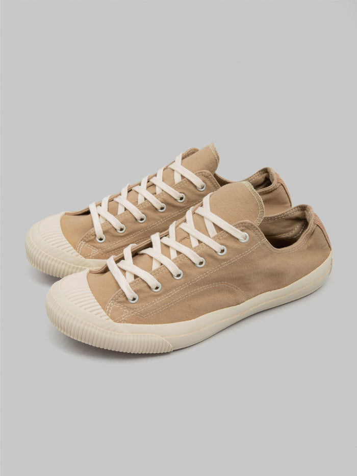 Pras Shellcap Low Iro Sneakers Sand Beige/Off White - Redcast Heritage Co.