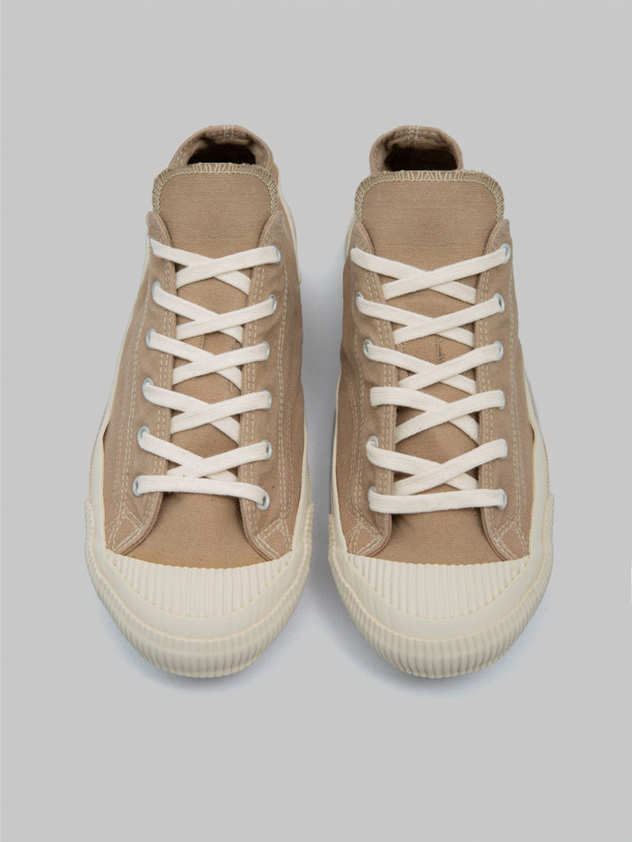 Pras Shellcap Low Iro Sneakers Sand Beige/Off White - Redcast Heritage Co.