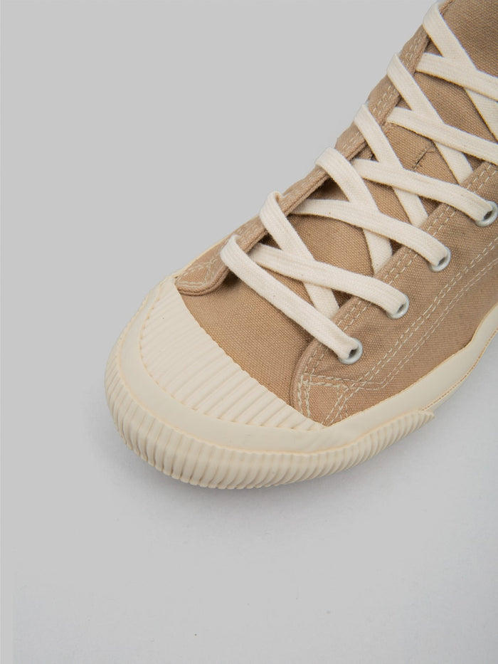 Pras Shellcap Low Iro Sneakers Sand Beige/Off White - Redcast Heritage Co.
