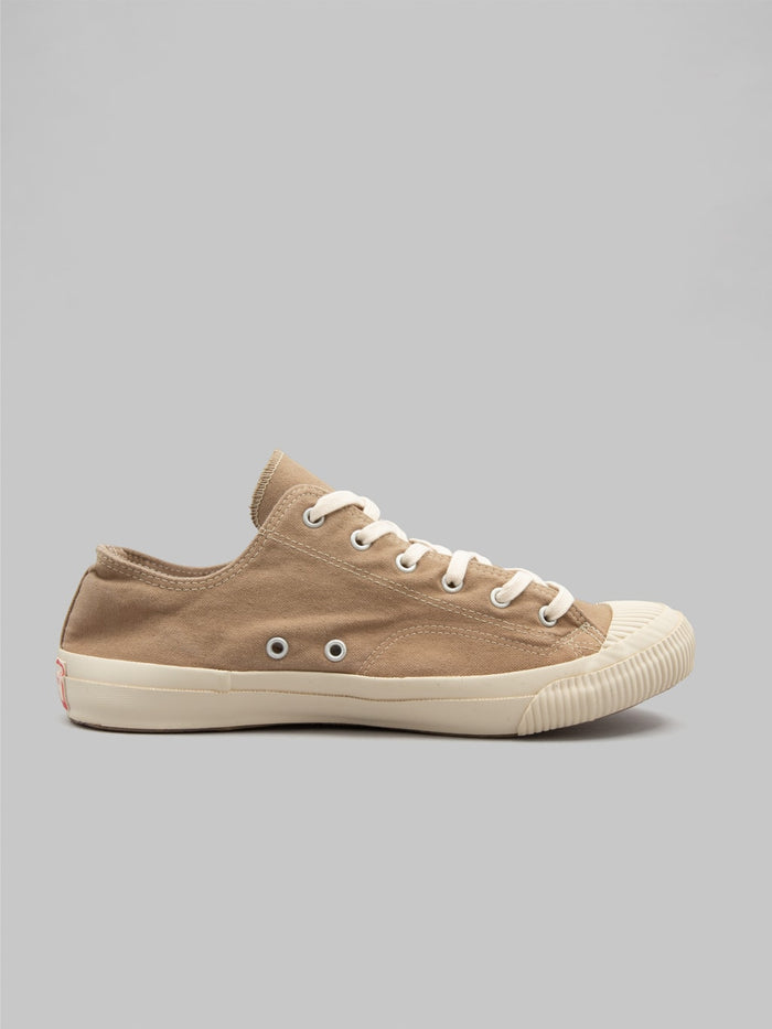 Pras Shellcap Low Iro Sneakers Sand Beige/Off White - Redcast Heritage Co.