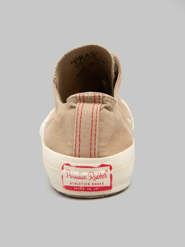 Pras Shellcap Low Iro Sneakers Sand Beige/Off White - Redcast Heritage Co.