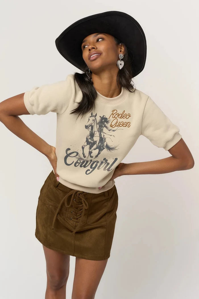 Project Social T - Cowgirl Rodeo Queen Pullover - Kalifornia Jean Bar