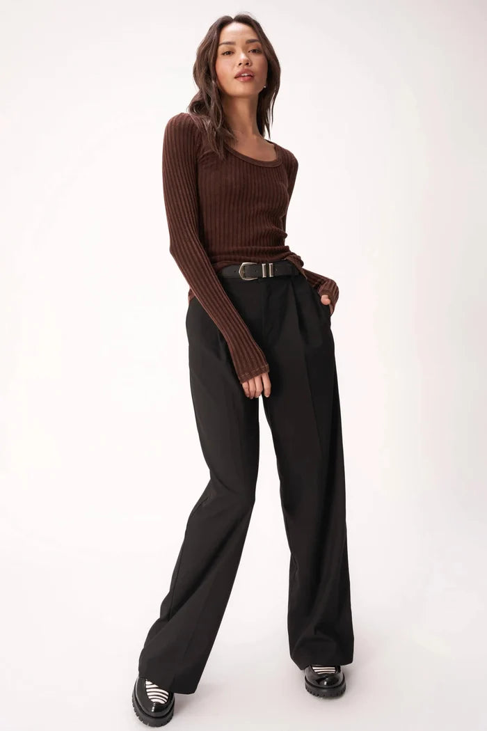 Project Social T - MW Espresso What's The Scoop Longsleeve - Kalifornia Jean Bar