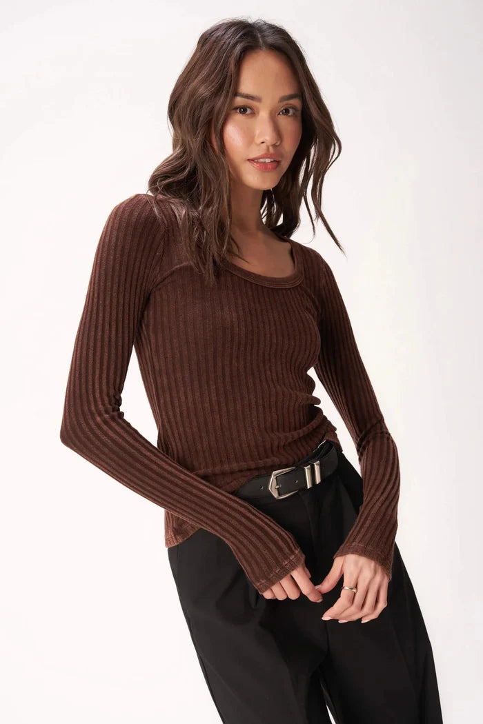 Project Social T - MW Espresso What's The Scoop Longsleeve - Kalifornia Jean Bar