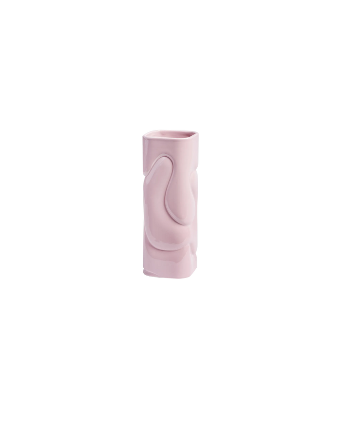 PUFFY VASE LARGE PINK